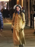 New York Anne Hathaway Beige Trench Coat