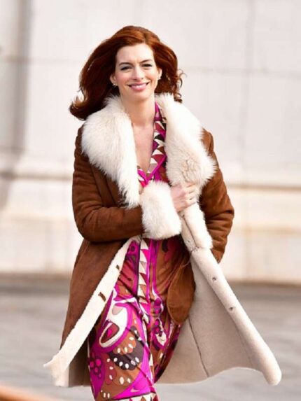 Hathaway Shearling Leather Coat