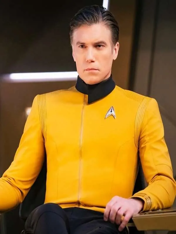 Star Trek Discovery Pike Yellow Jacket