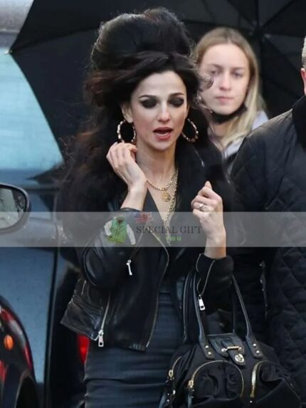 Back To Black Amy Winehous Leather Jacket