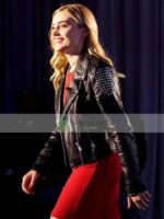 Meg Donnelly American Housewife Black Leather Jacket