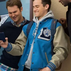 justin foley 13 reasons why Varsity Jacket