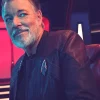 Star Trek Picard Captain Riker Season 3 Leather Jacket