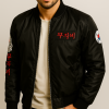 Cobra Kai Season S06 John Kreese Black Bomber Jacket