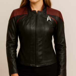 Star Trek Picard Captain Riker Season 3 Leather Jacket