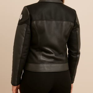 Star Trek Strange New Worlds Anson Mount Grey Leather Jacket