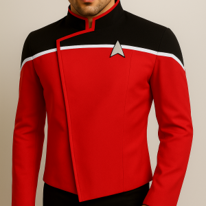 Star trek lower decks Uniform Red and black jacket