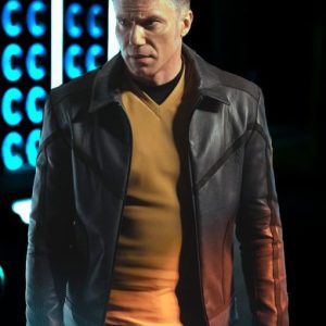 Captain Pike SNW Grey Leather Jacket