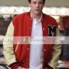 Cory Monteith Glee Bomber Letterman Jacket