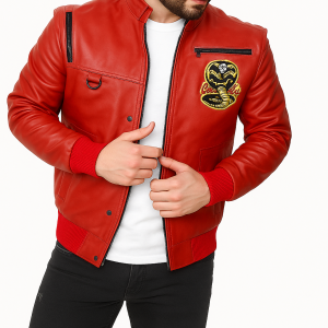 Cobra Kai Johnny Lawrence Red jacket