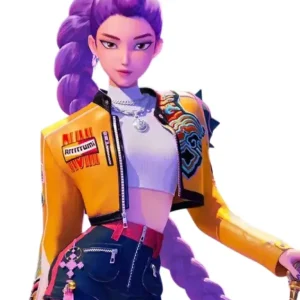 KPop Demon Hunters Rumi Yellow Jacket