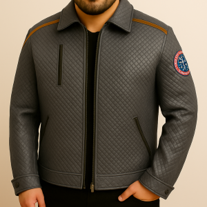Star Trek Enterprise S01 Away Team Gray Leather Jacket