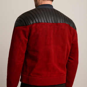 Star Trek Patrick Stewart Red jacket