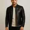 Shop Black Leather Jacket for Men - 40% off Sale