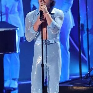 Benson Boone Blue Jumpsuit