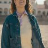 Sunny Nights D’Arcy Carden Blue Denim Jacket