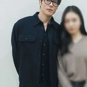 Jang Ki-yong Dynamite Kiss Black Wool Jacket