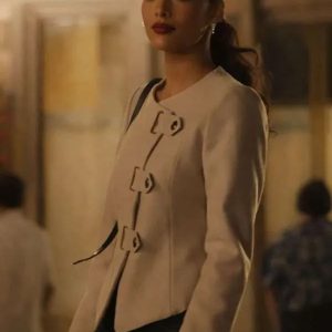 Thalia Besson Emily In Paris S05 Grey Jacket