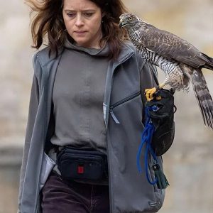 H Is for Hawk Claire Foy Fleece Vest