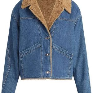 Jen Jacob Beyond the Gates Blue Denim Jacket