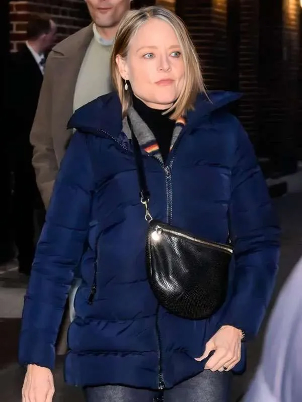 NYC 2026 Jodie Foster Puffer Jacket