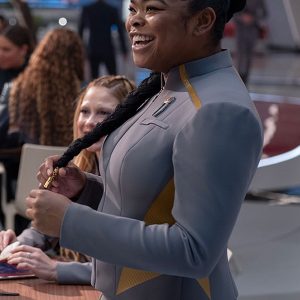 Kerrice Brooks Star Trek Starfleet Academy Gray Jacket