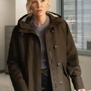 Kelli Giddish Law and Order SVU S27 Hooded Coat