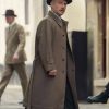 Agatha Christies Seven Dials Martin Freeman Brown Coat