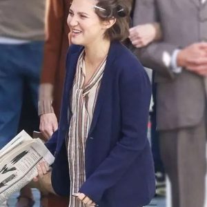 Agatha Christies Seven Dials Mia McKenna-Bruce Blue Blazer