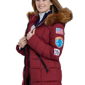 The Finnish Line Kim Matula Red Parka Jacket