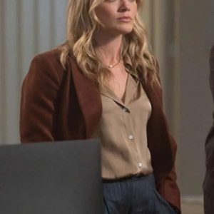 Rebecca Henderson The Hunting Party Brown Blazer