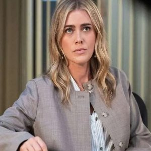 The Hunting Party S02 Rebecca Henderson Beige Jacket