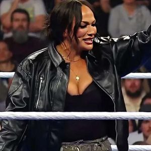 WWE Smackdown Nia Jax Black Leather Jacket
