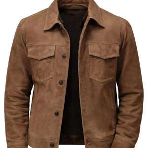 Dr. John Frost Chicago Fire Brown Leather Jacket