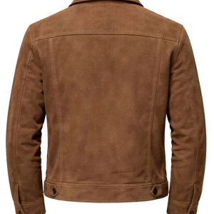 Dr. John Frost Chicago Fire Leather Brown Jacket