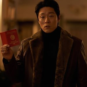 Hwang Chi-seong Humint 2026 Leather Coat