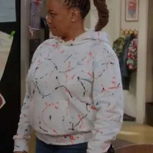 Regina Splatter The Upshaws S04 White Hoodie