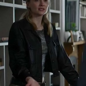 Steal Zara Dunne Black Leather Jacket