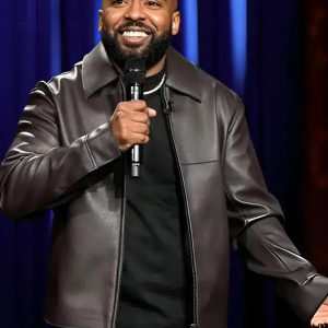 Ian Lara The Tonight Show S13 Leather Jacket