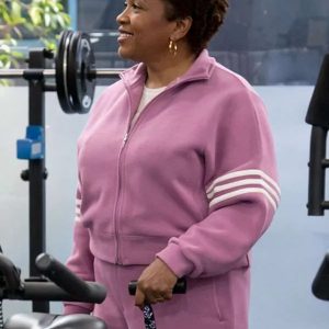 Lucretia Turner The Upshaws S07 Pink Jacket